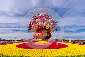 ä¸­å›½å¤©å®‰é—¨å¹¿åœºå›½åº†èŠ±å› China Square Square national flower bed